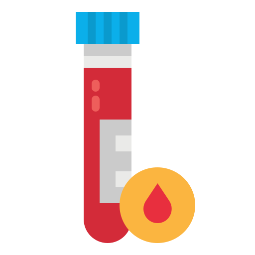 Nutritional blood test Icon